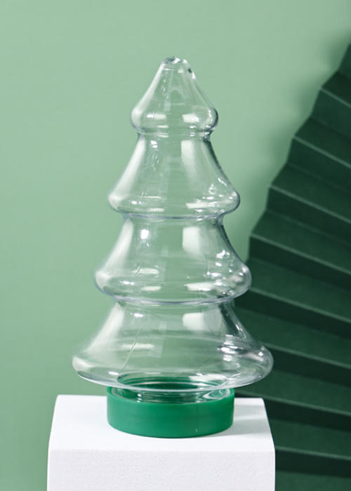300ml PET透明圣誕樹瓶